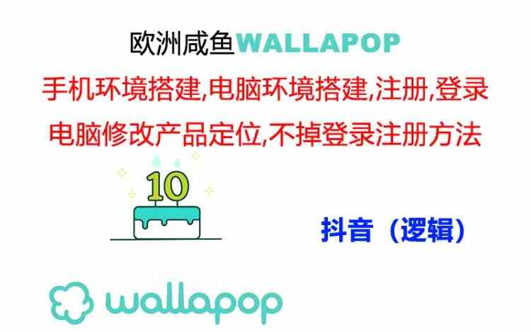 wallapop整套详细闭环流程：最稳定封号率低的一个操作账号的办法-大象聊项目