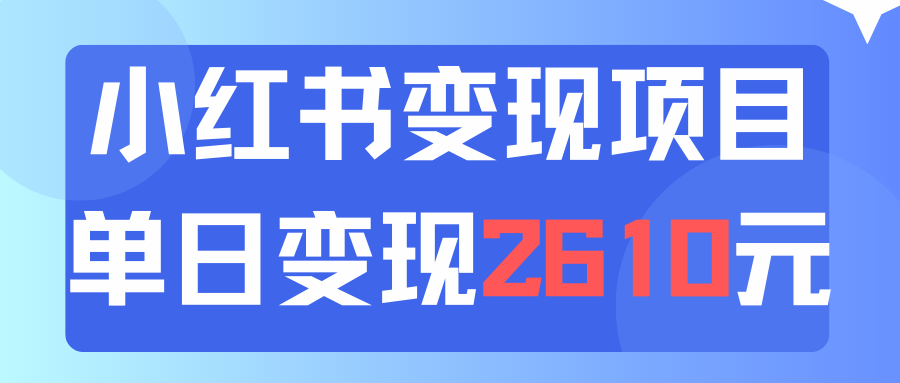（11885期）利用小红书卖资料单日引流150人当日变现2610元小白可实操（教程+资料）-大象聊项目