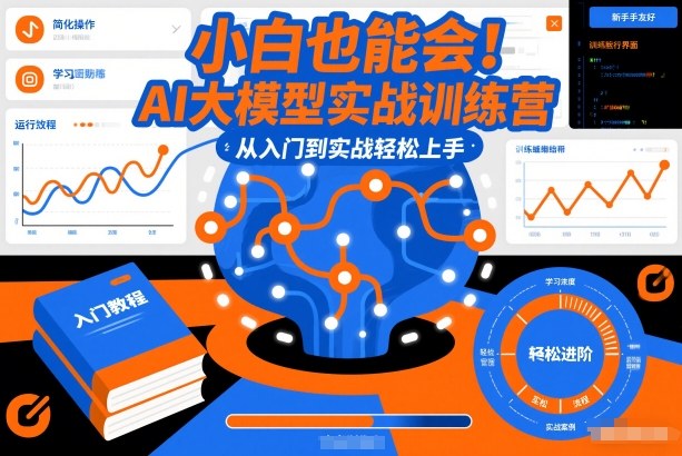 小白也能会！AI大模型实战训练营，从入门到实战轻松上手-大象聊项目