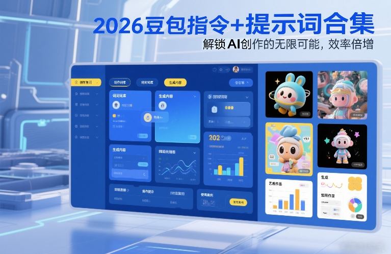 2026豆包指令+提示词合集，解锁AI创作的无限可能，效率倍增-大象聊项目
