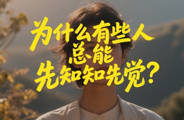 付费文章：为什么有些人总能先知先觉？-大象聊项目