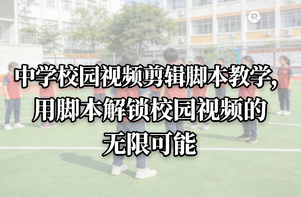 中学校园视频剪辑脚本教学，用脚本解锁校园视频的无限可能-大象聊项目