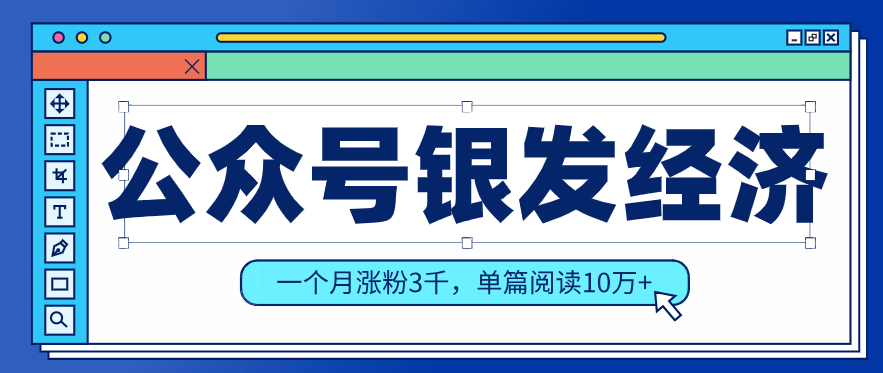公众号老年哲学鸡汤赛道，一个月涨粉3千，单篇阅读10万+(详细操作教程)-大象聊项目