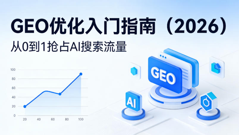【最新】GEO优化入门指南(2026)，从0到1抢占AI搜索流量-大象聊项目