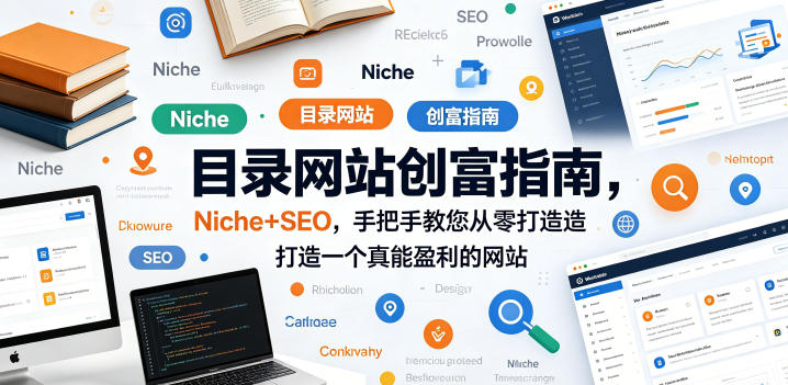 目录网站创富指南，Niche+SEO，手把手教您从零打造打造一个真能盈利的网站【原创双语字幕】-大象聊项目