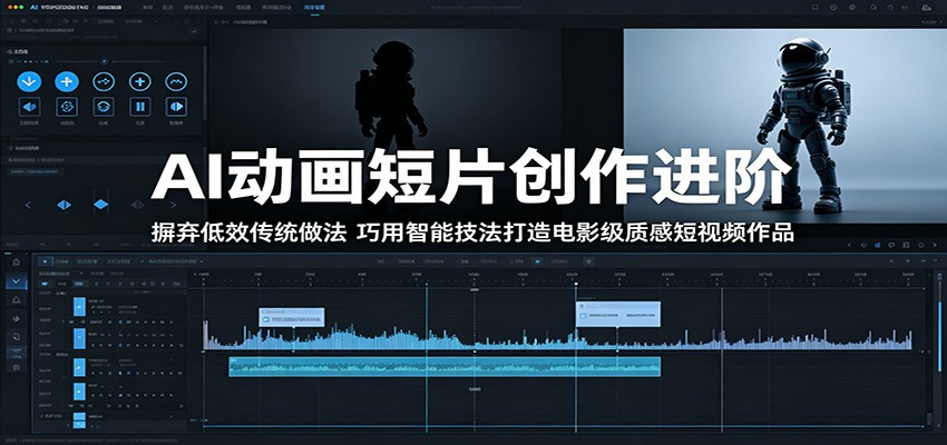 AI动画短片创作进阶：摒弃低效传统做法，巧用智能技法打造电影级质感短视频作品-大象聊项目