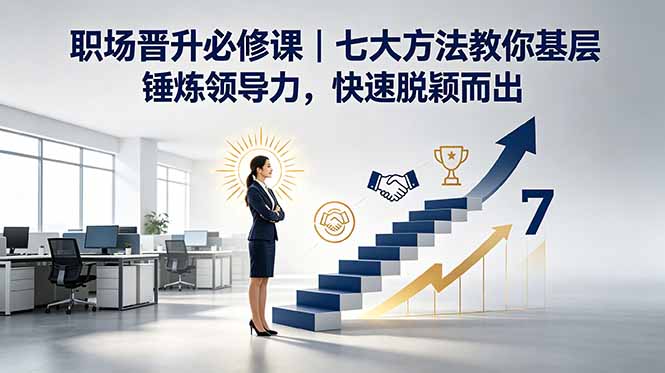 付费文章：职场晋升必修课｜七大方法教你基层锤炼领导力，快速脱颖而出-大象聊项目