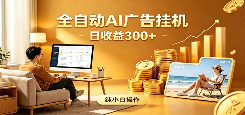 AI风口项目，全程解放双手，后台自动运行赚取收益，每天稳定收益300+-大象聊项目