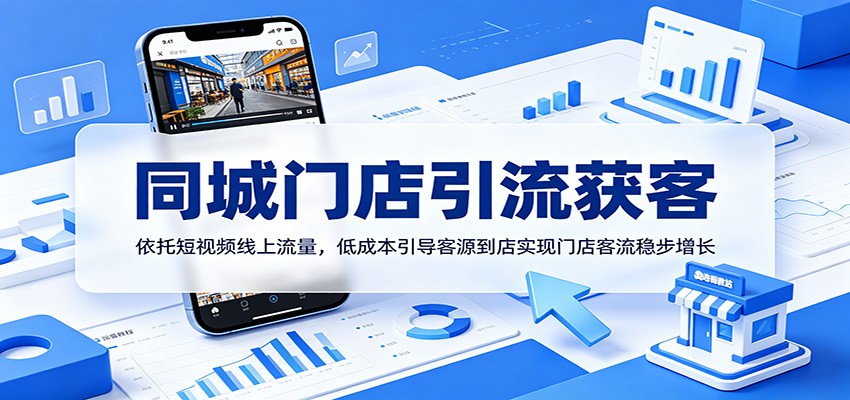 同城门店引流获客：依托短视频线上流量，低成本引导客源到店实现门店客流稳步增长-大象聊项目