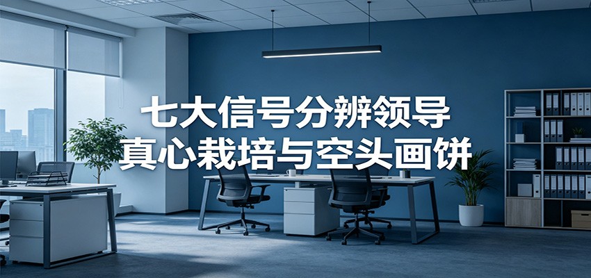 付费文章《七大信号分辨领导真心栽培与空头画饼》读懂管理背后人性逻辑-大象聊项目