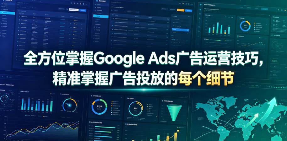 全方位掌握Google Ads广告运营技巧，精准掌握广告投放的每个细节【原创双语字幕】-大象聊项目