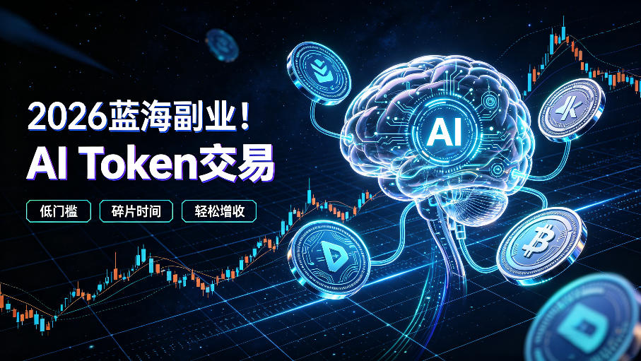 2026全新风口副业｜AI智能Token交易，空闲时间轻松 賺 收益，无需全天盯盘【揭秘】-大象聊项目