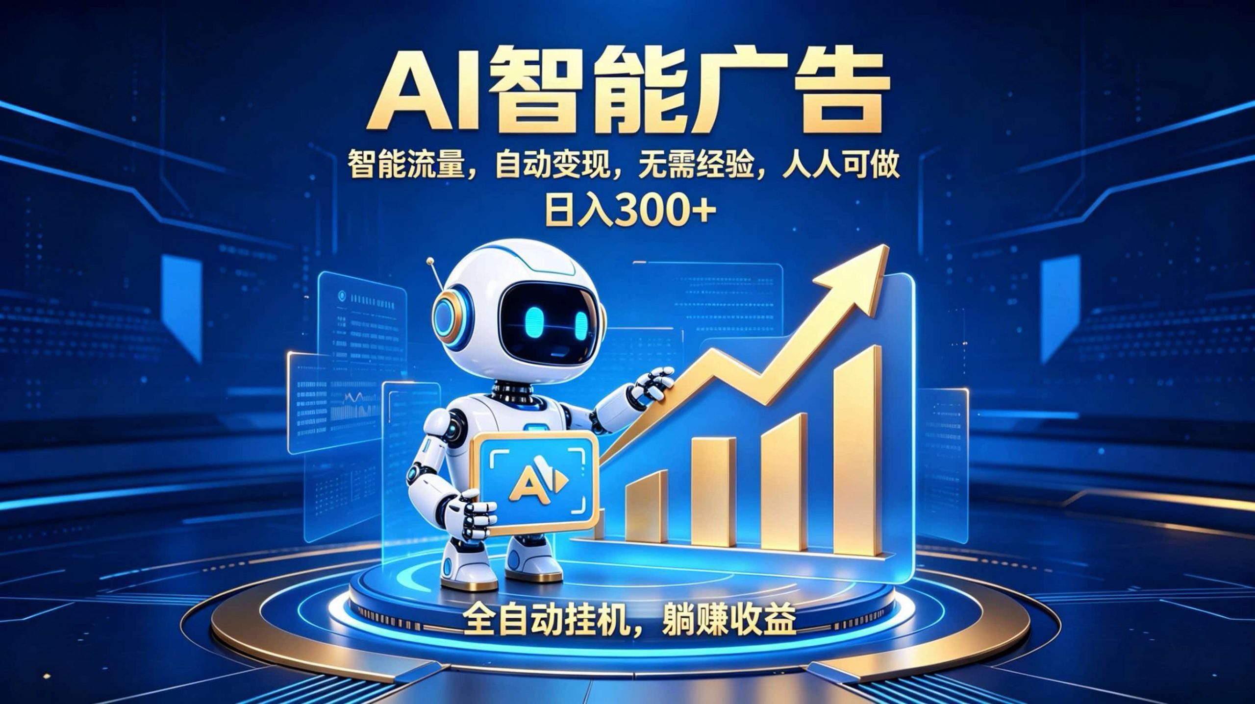 轻资产新赛道，全自动AI广告，打造持续收益-大象聊项目