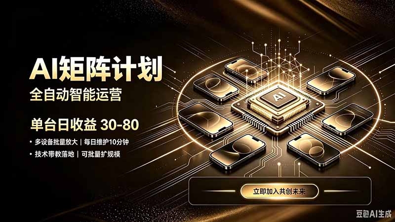 AI智能对话，矩阵规模化创业，全程技术扶持，长久稳定，日入800+-大象聊项目