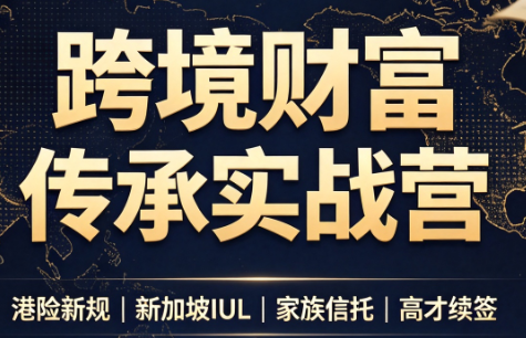 做跨境财富：港险+百慕大+续签-大象聊项目