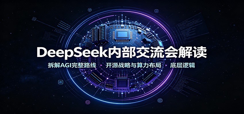 DeepSeek内部交流会解读：拆解AGI完整路线，开源战略与算力布局底层逻辑-大象聊项目