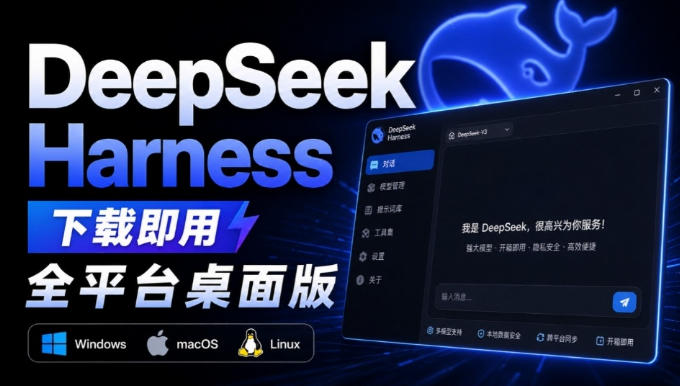 Github上近20万Stars，Harness现在可以双击运行使用了，Harness全平台桌面版-大象聊项目
