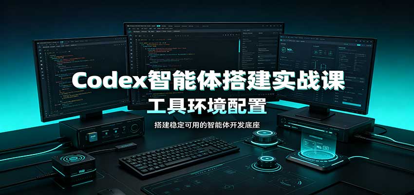 Codex智能体搭建实战课：工具环境配置，自定义技能开发，多业务自动化教学-大象聊项目