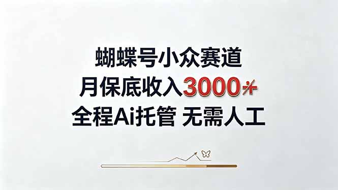 视频号小众领域，月收入3000+， 全程Ai托管操作  新人2天学会！-大象聊项目