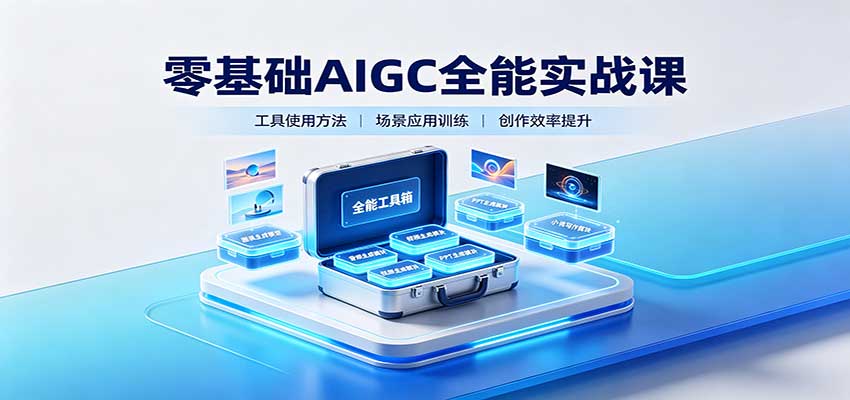 零基础AIGC全能实战课：覆盖绘画、影音、PPT、小说多场景AI创作-大象聊项目