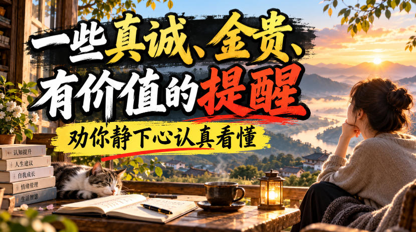 付费文章：一些真诚、金贵、有价值的提醒，劝你静下心认真看懂-大象聊项目