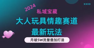 （11541期）私域宝藏：大人玩具情趣赛道合规新玩法，零投入，私域超高流量成单率高-大象聊项目