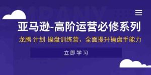 亚马逊高阶运营必修系列，龙腾计划-操盘训练营，全面提升操盘手能力-大象聊项目