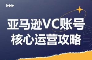 亚马逊VC账号核心玩法解析，实战经验拆解产品模块运营技巧，提升店铺GMV，有效提升运营利润-大象聊项目