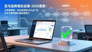 亚马逊跨境实战课-2026更新：从思维框架、安全选品到Listing广告，步步为营构建长期盈利能力-大象聊项目