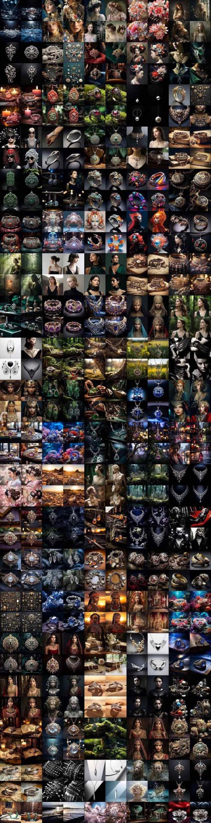 图片[9]-463个Midjourney珠宝摄影提示词：覆盖全品类珠宝，AI设计秒出专业效果-大象聊项目