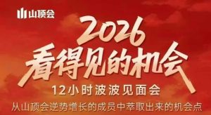 2026看得见的机会，剖析十几个实战案例，可直接抄作业，再优化迭代，内容超全，干货满满-大象聊项目