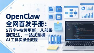 OpenClaw 全网首发手册：5万字+持续更新，从部署到玩法，一站式掌握 AI 工具实操全流程-大象聊项目