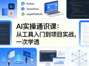 AI实操通识课，从工具入门到项目实战，一次学透-大象聊项目