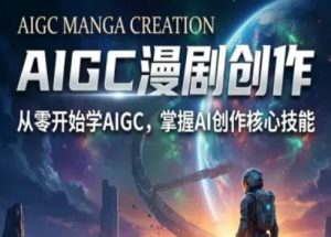 AIGC精品漫剧创作全流程解析,S级漫剧教学,从零开始学AIGC漫剧创作-大象聊项目