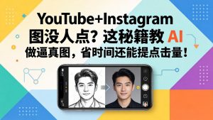 YouTube+Instagram图没人点?这秘籍教 AI 做逼真图,省时间还能提点击量-大象聊项目