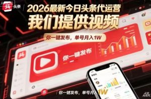 今日头条躺賺模式，你9我1，操作简单，一键发布，单机日入数百，长期合作【揭秘】-大象聊项目