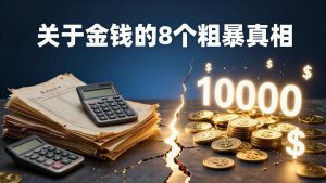 付费文章：关于金钱的 8 个粗暴真相，彻底重塑你的赚钱思维与财富认知-大象聊项目