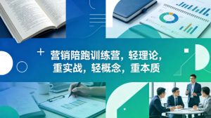老A营销陪跑训练营，轻理论，重实战，轻概念，重本质(更新2026年4月)-大象聊项目