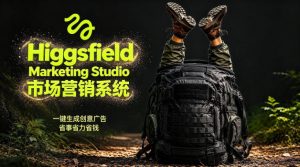告别高成本广告!Higgsfield Marketing Studio市场营销系统详解|一键生成创意广告,省去1W成本-大象聊项目