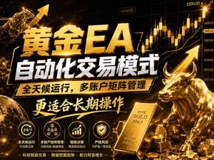 黄金EA量化:多窗口矩阵稳定运行,系统自动执行,收益空间持续放大-大象聊项目