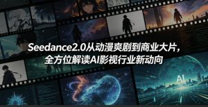 Seedance2.0从动漫爽剧到商业大片,全方位解读AI影视行业新动向-大象聊项目