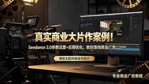真实商业大片作案例!Seedance 2.0参数设置+后期优化,教你落地商业广告-大象聊项目