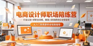 电商设计师职场陪练营,行业认知+求职全流程,精准入职高薪岗位全程指导-大象聊项目