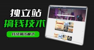 干货来袭！麦子甜带你吃透独立站｜从搭建到引流一站式教学《独立站》第一期-大象聊项目