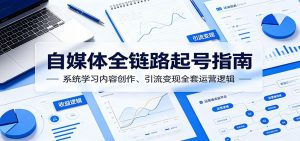 自媒体全链路起号指南:系统学习内容创作、引流变现全套运营逻辑-大象聊项目