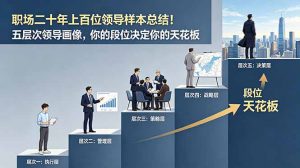 付费文章：职场二十年上百位领导样本总结！五层次领导画像，你的段位决定你的天花板-大象聊项目