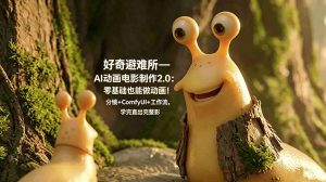 好奇避难所—AI动画电影制作2.0：零基础也能做动画！分镜+ComfyUI+工作流，学完直出完整影片-大象聊项目