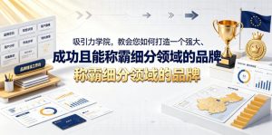 吸引力学院,教会您如何打造一个强大、成功且能称霸细分领域的品牌!【原创双语字幕】-大象聊项目