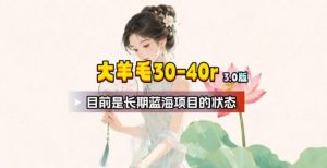 【大羊毛】几分钟30-40r，【流量体联盟】，可以矩阵，操作无脑简单-大象聊项目