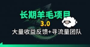 长期羊毛项目，小程序订阅3.0，几分钟单号30-50r，全自动项目，被动收益-大象聊项目